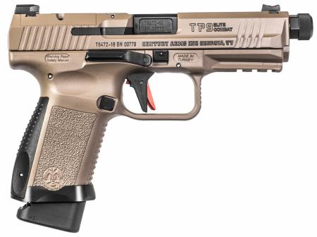 Pistolet semi automatique  CANIK TP9 SF Elite Combat Desert Cal. 9x19