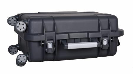 Valise trolley pour armes de poing 