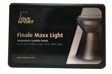 Boite de 200 plombs HN FINALE MAXX LIGHT 4.49