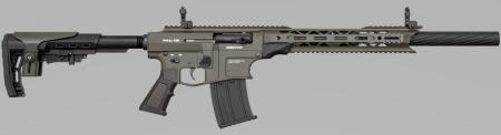 Fusil DERYA ARMS MK 12 calibre 12 NOIR / VERT AS103SF