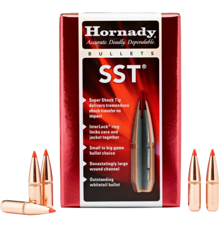 100 ogives Hornady Super Shock Tip calibre 6.5 mm (.264) 140 gr / 9,10 g