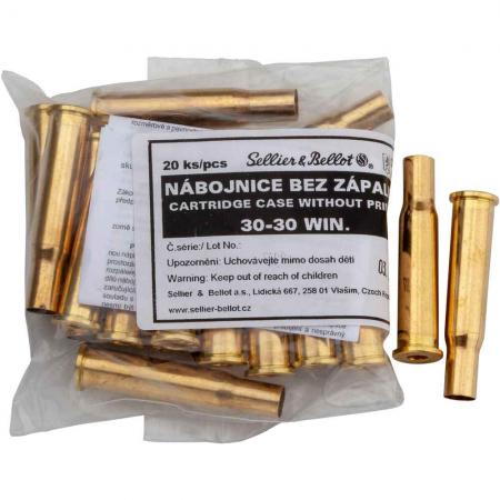 20 douilles vides SELLIER BELLOT cal 30-30 Winchester