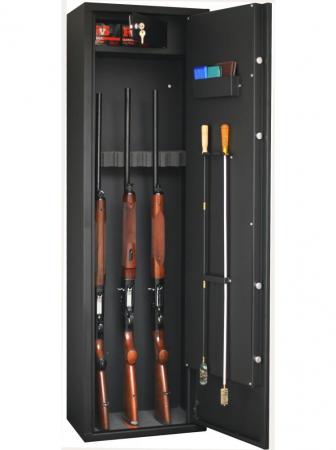 Armoire forte FORTIFY 8 armes avec lunette + coffre intérieur DELTA8