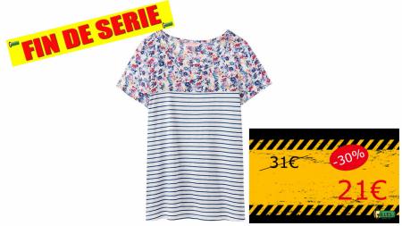 FIN DE SÉRIE - Tee Shirt Suzy TOM JOULES JOUSUZY 