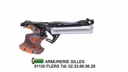 Pistolet FEINWERKBAU P8X Lamellé Orange cal. 4.5 