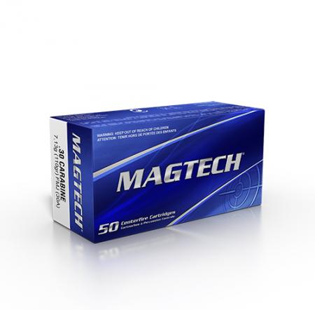 Boite de 50 cartouches MAGTECH .30M1 FMJ 110gr / 7,12g