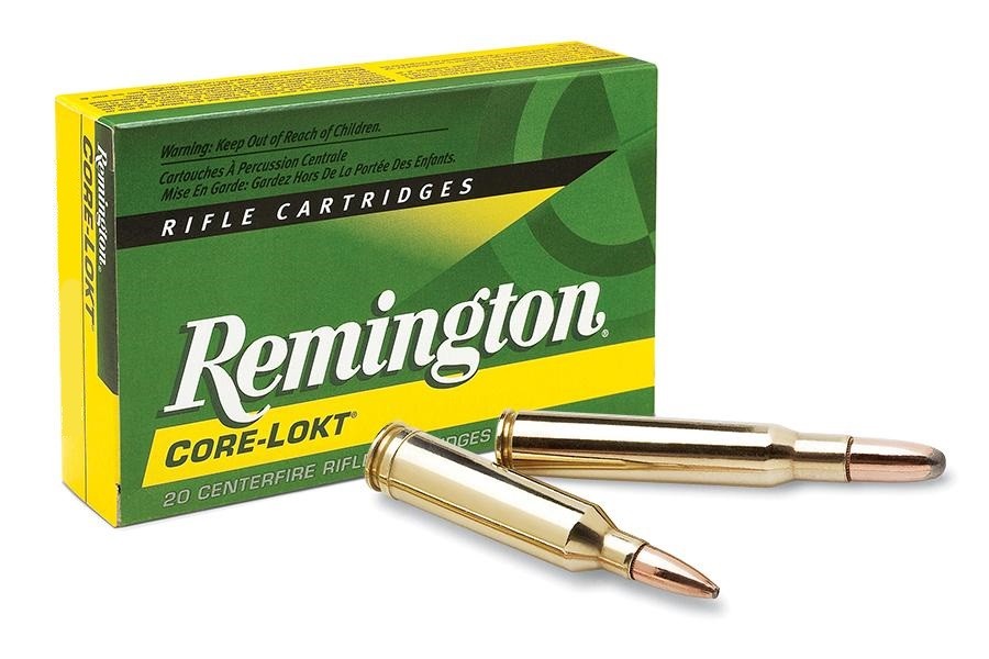 Boite 20 cartouches REMINGTON 30-06 Pointed Soft Point 180 gr / 11 g