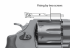 Hausse réglable LPA noire  pour revolver SMITH&WESSON avec rail Picatinny 9641