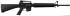 Carabine type AR15 DIAMONDBACK modèle DB16 USB Version T.A.R 10153
