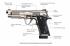 Pistolet semi automatique Beretta 92X Performance Production Cal. 9x19 mm 14224