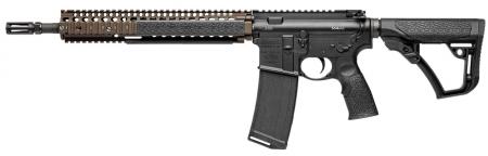 Carabine type AR15 DANIEL DEFENSE M4A1 FDE Cal 223 Rem *B*