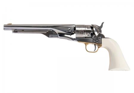 Revolver PIETTA 1860 ARMY ACIER Cal 44 OLD SILVER 