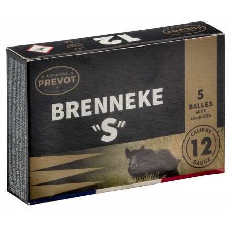 Boite de 5 balles BRENNEKE "S" Magnum Cal. 12 / 76 