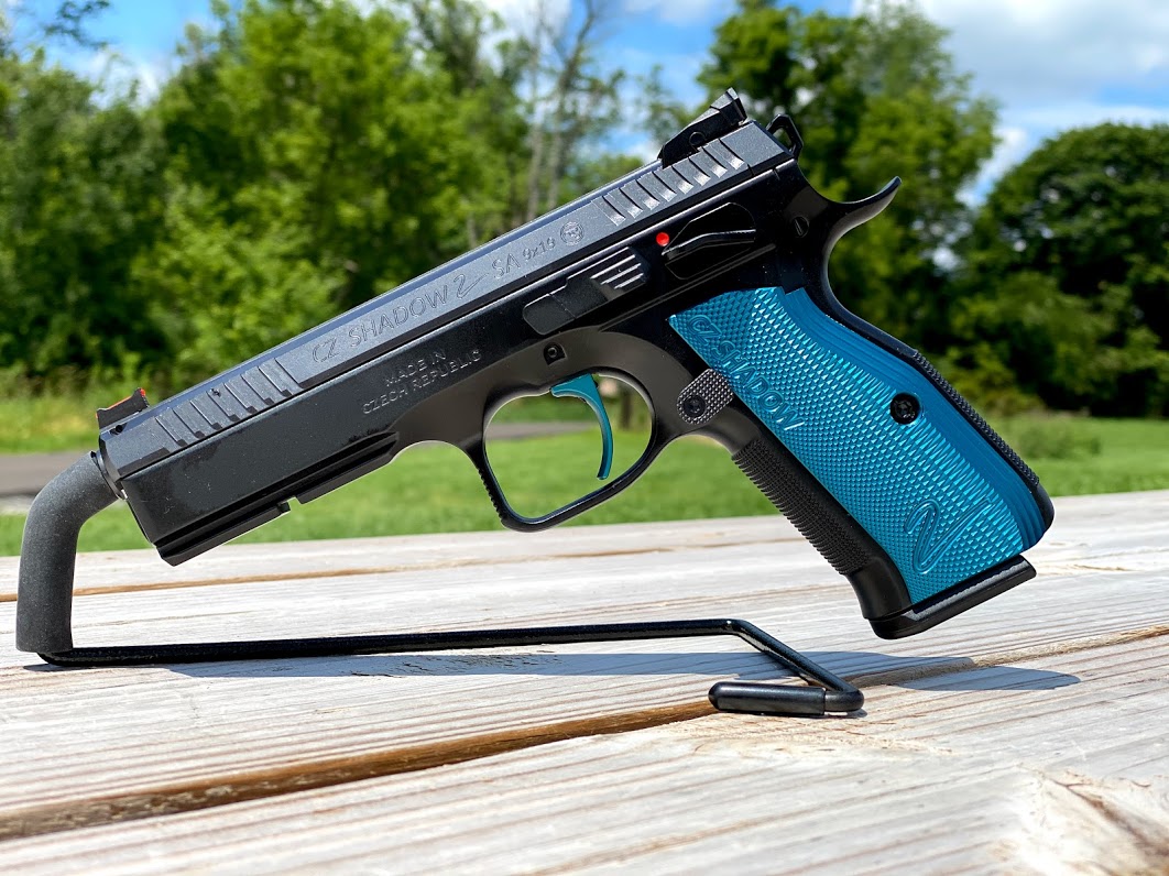CZ Shadow 2 Blue SA, pistolet semi automatique de référence pour le tir sportif