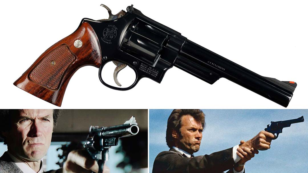 Revolver Smith & Wesson Model 29 en .44 Magnum, rendu célèbre par le cinéma
