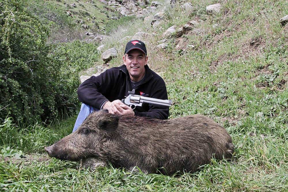 Chasse au sanglier aux États-Unis avec un revolver chambré en .44 Magnum