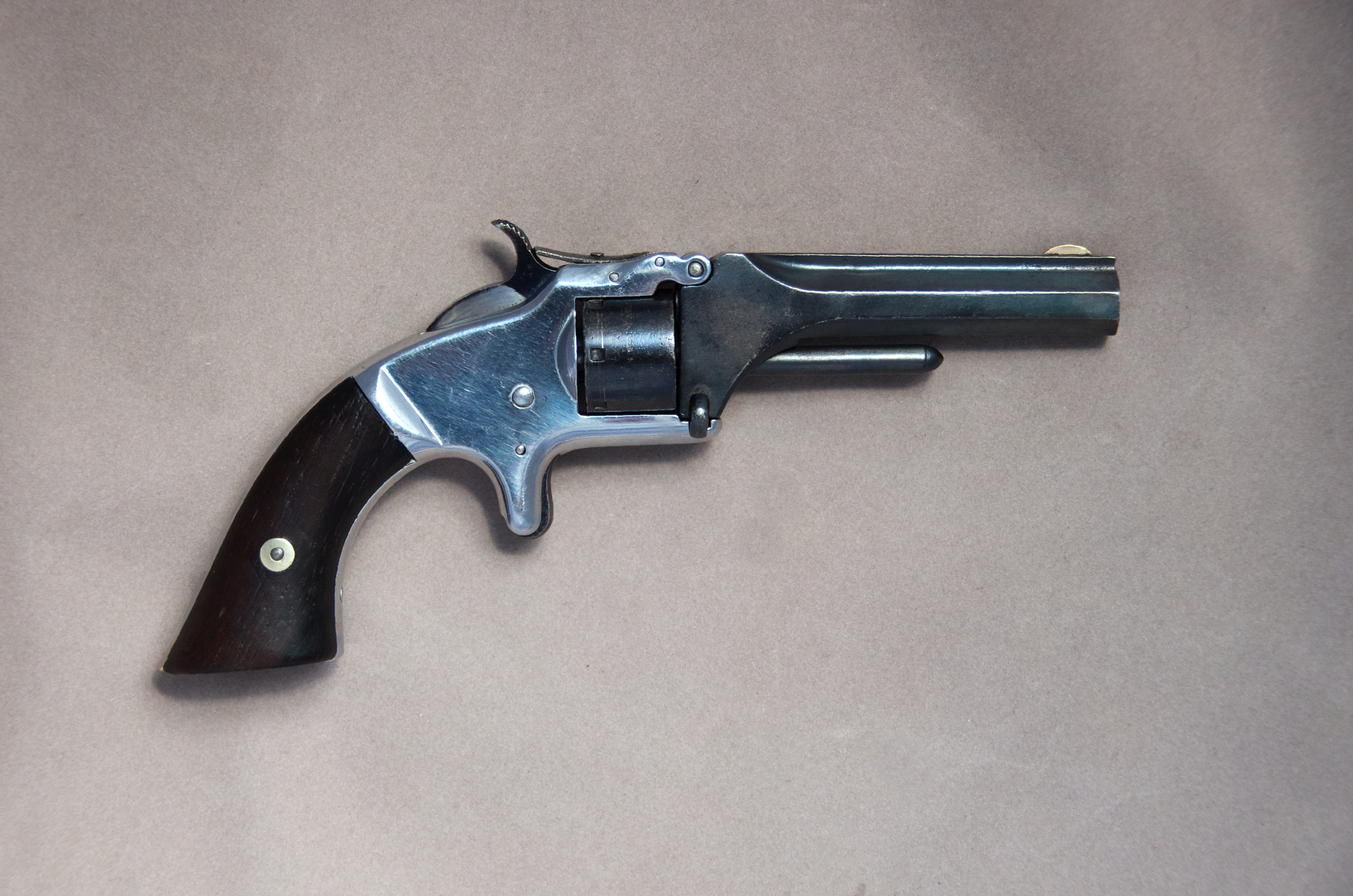 Smith & Wesson .22 Short First Model 1855, revolver à percussion annulaire