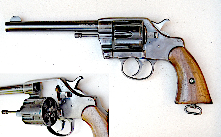 Revolver Colt Model 1892 New Army and Navy, prédécesseur historique des pistolets semi-automatiques militaires américains