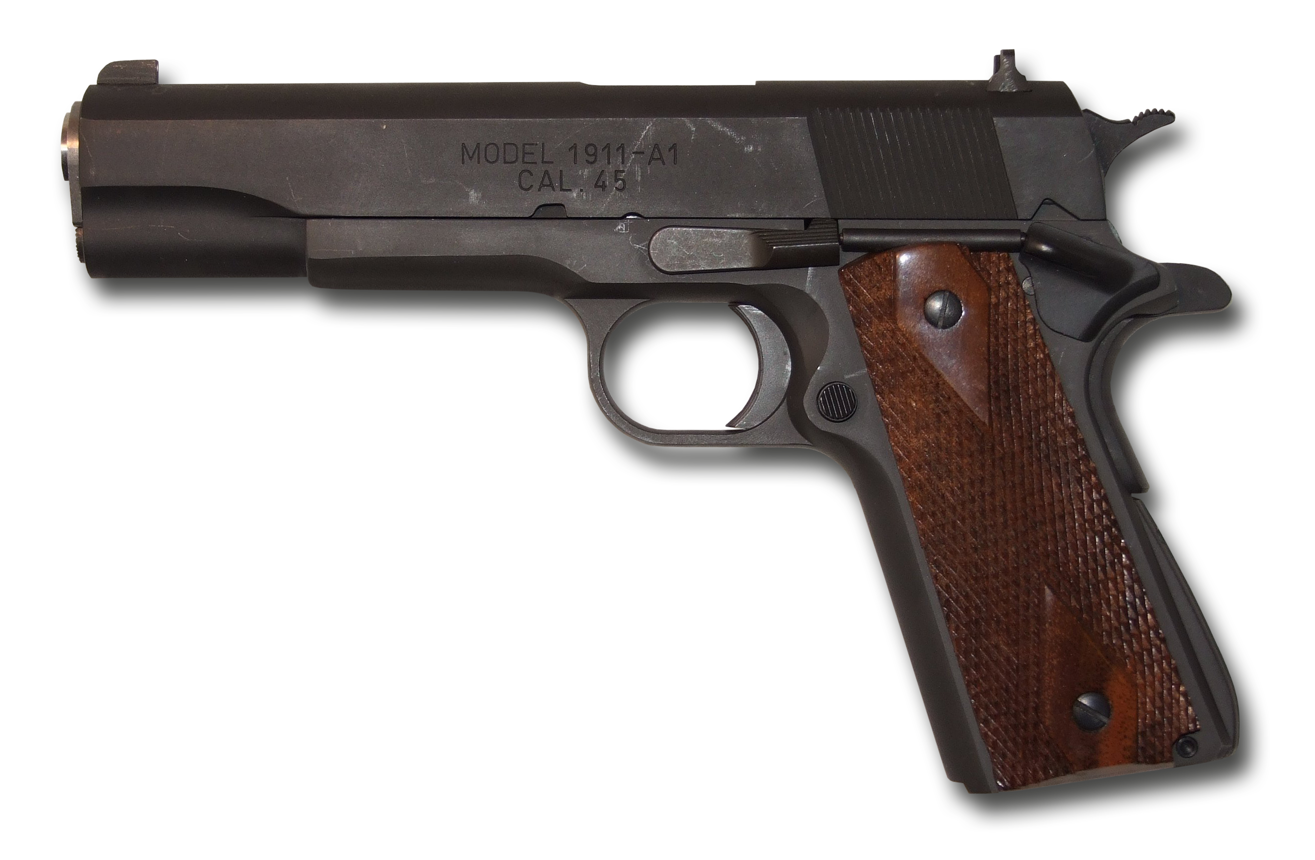 Springfield 1911-A1 Mil Spec en calibre .45 ACP, clone moderne du Colt 1911A1 historique