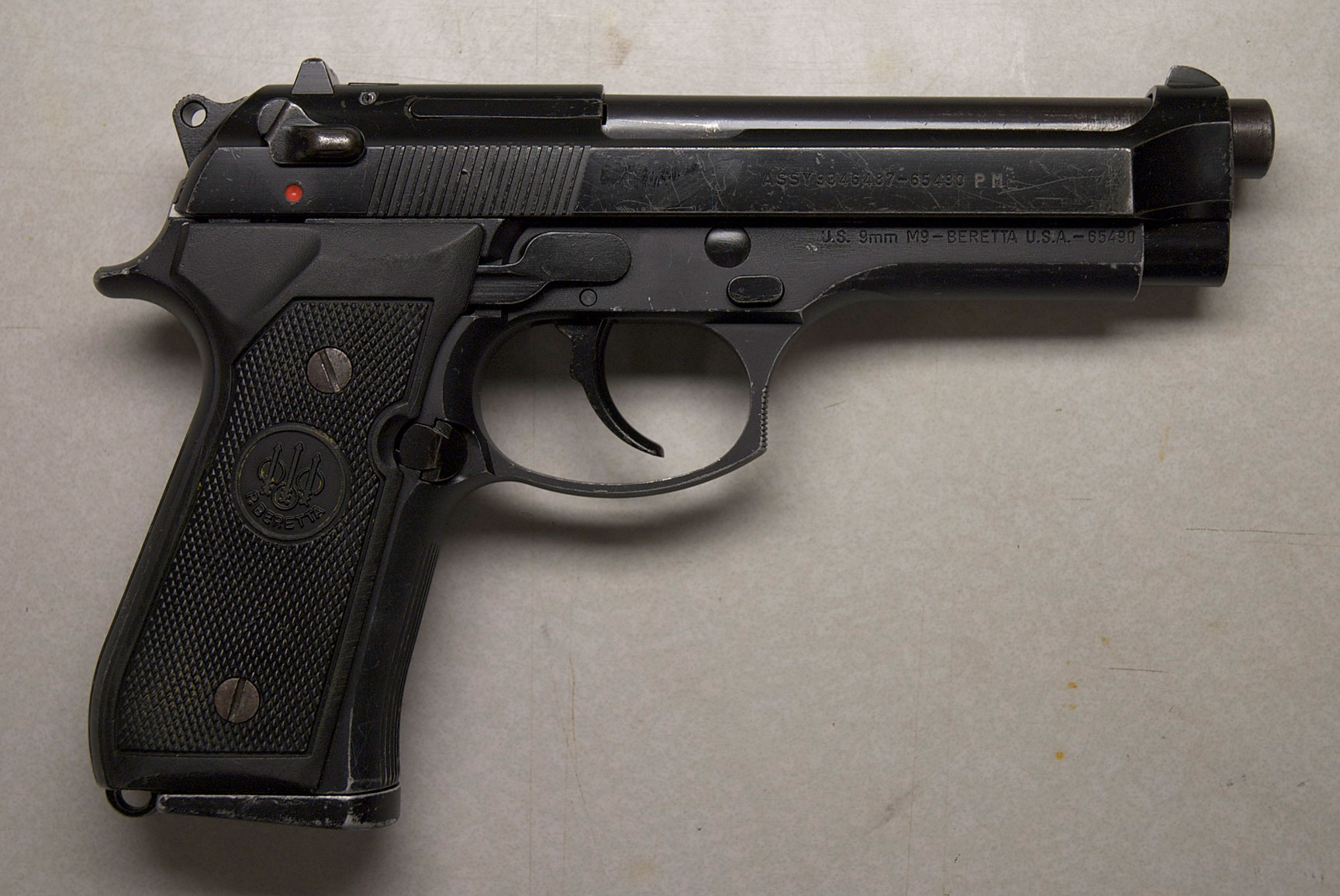Beretta M9 adopté par les forces armées américaines