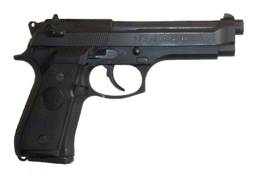 PAMAS G1 fabriqué sous licence par la Manufacture d'Armes de Saint-Étienne