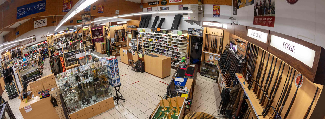 Magasin de l'Armurerie Gilles à Flers