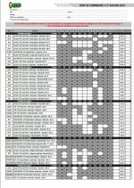 Bon de commande pour catalogue de cartouches de chasse saison 2023 ARMURERIE GILLES